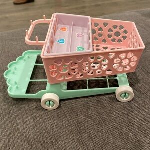 Vintage 1992 Tyco Quints Cousins Shopping Cart      toy toys kids girls